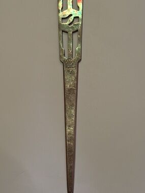 Sterling silver letter opener